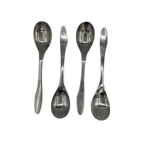 Air Canada Cassidy's Korea Stainless Steel Spoon/Teaspoon 6"  Set Of 4